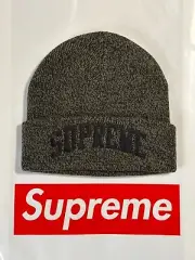 SUPREME MIXED YARN BEANIE (BLACK) FW20 BIG LOGO CROSS BOX LOGO MOHAIR WOOL