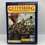 Columbia Games 3321 Gettysburg Badges Of Courage Board Game 2004 New Open Box