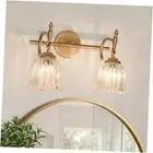 2-Light Bathroom Vanity Light Fixtures Over Mirror,Brushed Gold Modern Vanity