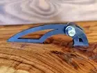 Single Weldable Flat Hinge for Offset Smoker Door / Fire Box