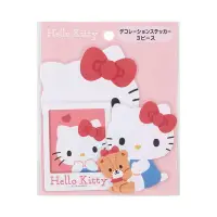 在飛比找樂天市場購物網優惠-真愛日本 凱蒂貓 kitty 造型貼紙 裝飾貼紙 貼紙 筆記