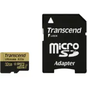 Transcend 32GB Ultimate 633X UHS-I microSDHC Memory Card (Class 10) TS32GUSDU3