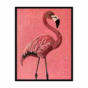 Flamingo Framed Print Fine Art Poster Print