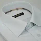 在飛比找遠傳friDay購物優惠-【金安德森】經典格紋繞領白色吸排窄版長袖襯衫