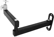 OKUMEYR Adjustable Foldable Projector Wall Mount Bracket Rotatable Design for Home Entertainment Office Use Strong Construction Compact Portable Projector Holder