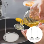 4 Pcs Pot Crumb Mold Rice Spoon Steel Frying Flat Metal Spoons Cooking
