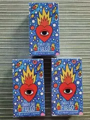 3 Decks Tarot del Fuego Tarot Deck 78 Cards Divination Prophet Cards New Sealed