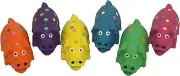 Multipet Globlet Pig Latex Mini Plush Grunt Squeak Interactive Dog Toy - 2 Pack