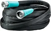 Garden Hose, Lightweight, Durable Fiber Jacket, Flexible & Kink Free, Non-Expandable Water Hose (25 foot x 5/8 inch) Easy Handling in All-Weather Conditions 700008 by New England Garden Tools (25)