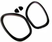 Gloss Black Head Light Trim Cover Set for Mini Countryman R60 2010-2016 (for: Mini)