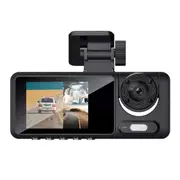 1080P Car Dash Camera DVR Video Recorder Front/Inside/Rear Three Cam G-sensor