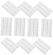 TEMPNAP 10 Sheets Realistic Fake Mole Makeup Stickers Temporary Face Decals for Women