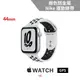 Apple Watch Nike+SE GPS版-銀色鋁金屬錶殼配白色 Nike 運動錶帶_44mm 商品未拆未使用可以7天內申請退貨,如果拆封使用只能走維修保固,您可以再下單唷【APP下單4%點數回饋】