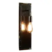 Belle Felix Wall Mounted Light Fixture 51x15cm Indoor Bedroom Decor Nickel