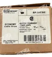 Bryant Hubbell SPJ023U Economy Cable Grips .23"-.31" Support Permanent Junior