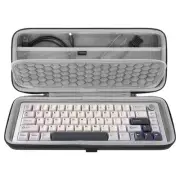 65% Compact Keyboard Case, Hard Shell Travel Carrying Bag for 68 Keys Compact...
