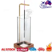 Insense Holder, Modern Incense Burner With Removable Glass Ashes Catcher, Anti-+