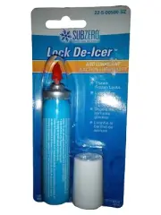 Subzero Lock Deicer - Unfreezes Locks and Lubricates Cylinders. New In Box