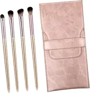 NULYLU Long-lasting Eye Shadow Brush Set Mini Makeup Brushes for Precision Comfortable Application