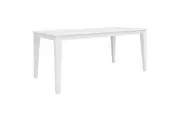 Daisy Dining Table 180cm Solid Acacia Timber Wood Hampton Furniture - White