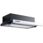 NNEDSZ Rangehood Range Hood Stainless Steel Slide Out Kitchen Canopy 60cm 600mm