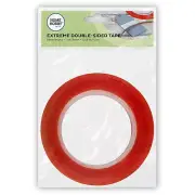 Home Hobby EXTREME DOUBLE-SIDED 1/8" / 3MM RED TAPE 32.81ft / 10m CRAFTS