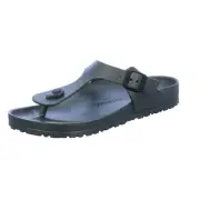 Birkenstock Essentials Unisex Gizeh EVA Sandals Metallic Anthracite 36 N EU (US