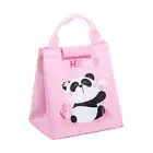 Thermal Lunch Bag Thick Space-saving Cartoon Thermal Lunch Bag Reusable