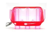 L-Style Krystal Darts Flight Case Clear Pink