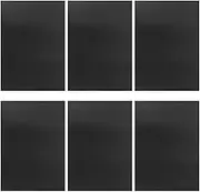 WEKAMOS 6Pcs Magnetic Dry Erase Boards for Fridge Reusable Blackboard for Writing Drawing Organizing Easy Clean Strong Adhesion for Kitchen Home Use