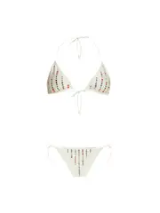 [Oseree] Oseree-Costume Da Bagno Due Pezzi Oseree White-Donna M