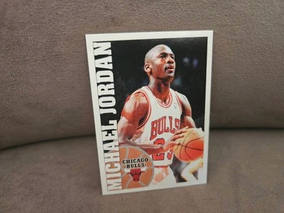 PANINI NBA 95-96 BASKETBALL MICHAEL JORDAN #83 STICKER EUROPEAN RARE
