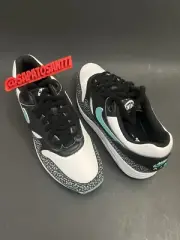 NIKE AIR MAX 1 BY YOU ID ATMOS [DO7414 991] TEAL SAFARI ELEPHANT CEMENT Sz 11.5