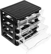DOITOOL Multi-layer Storage Box Desk Drawer Organizers Office Desk Organizers File Container