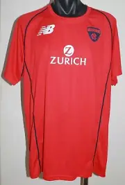 AFL Melbourne Demons Football Red Training T-Shirt Top Size 2XL BNWT New Balance