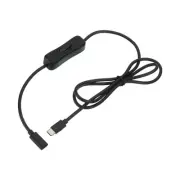 3.28ft USB Extension Cable with Switch Type C Adapter Data Power Cord 1pcs
