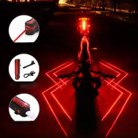 在飛比找蝦皮購物優惠-Folding Laser Bike Light Front