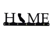 California Home State Shape Key Holder Hanger Rack Housewarming Gift Wall Decor