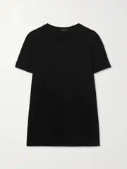 [Joseph] Joseph - Cotton-jersey T-shirt - Black - small small Black