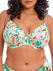 [Elomi] Women's Sunshine Cove Underwire Plunge Bikini Top