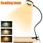Baseus Mini LED Reading Light USB Clip Table Flexible Rechargeable Bedside Lampł