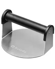 Burger Press, 6'' Round Burger Smasher for Griddle with Heat-resistant Handle...