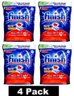 4 x PK90 FINISH POWERBALL DISHWASHING TABLETS ALL IN 1 MAX BRAND NEW