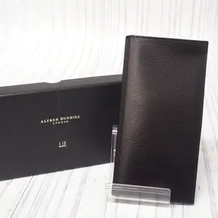 《特價優惠中》英國百年男士名牌 dunhill  100%全新  男士 長皮夾 真皮 法國製