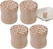 Generico Pattern Weights,Round Wooden Fabric Cutting Weights | Samples Cutting Weights for Sewing Accessories, Dressmaking Cloth Weight, Paperweight for Writing Drawing