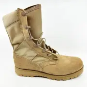 Belleville Army Combat Boot Hot Weather Tan Mens Extra Wide Made in USA