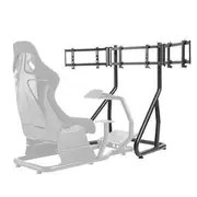 Brateck Triple Monitor Stand Perfect Viewing in the Game Fit Most 24'-32' Monitors Up to 10kg per screen