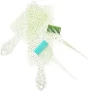 Baluue Hair Dyeing Board Brush 1 Set Salon Tools for Hair Coloring Oil Dyeing Highlighting Random Brush