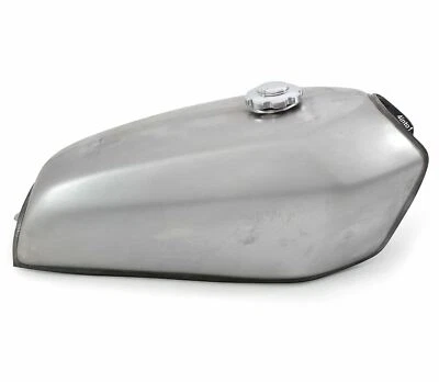 The San Bruno Cafe Racer Gas Tank - Raw Steel Unpainted Metal - Bobber Scrambler