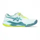 Asics GEL-Resolution 9 D [1042A226-400] 女 網球鞋 寬楦 支撐 美網配色 淺綠